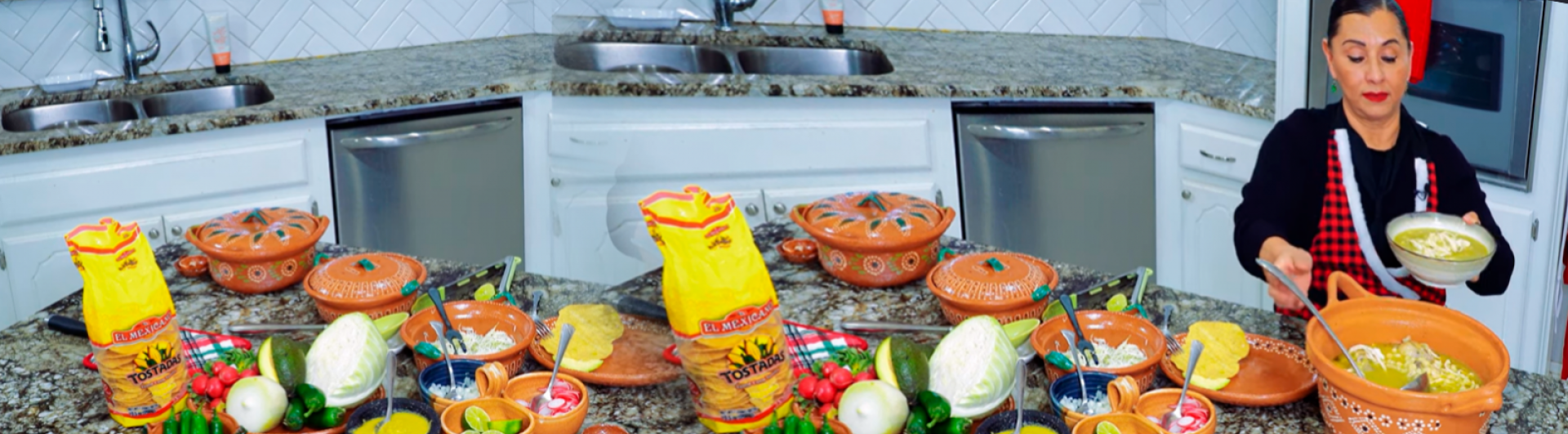 Supermercados Morelos Especiales  Chicken green Pozole: Step-by-step recipe